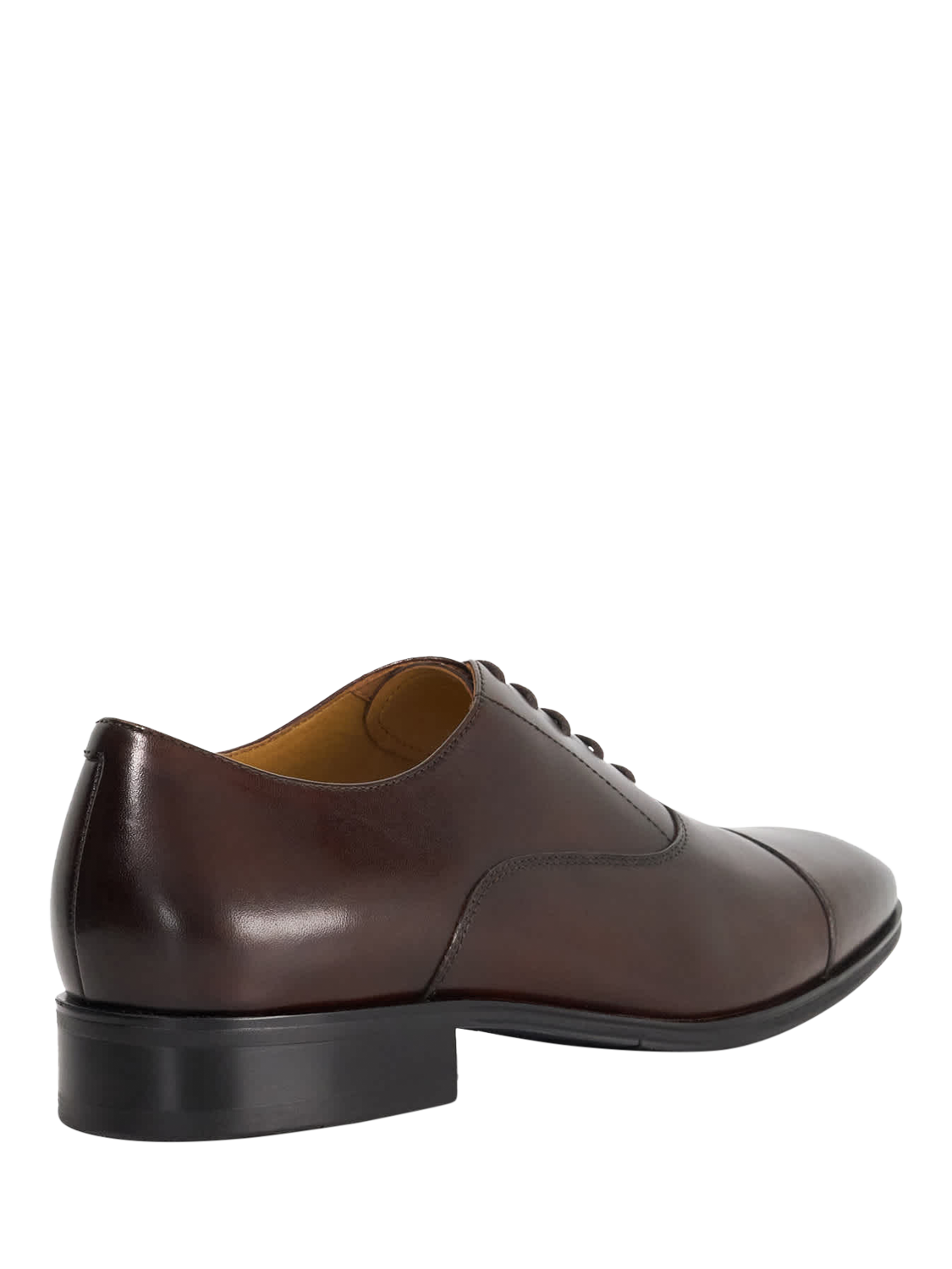 Product image 4 of 6, which shows Dune London Solver Leather Oxford Shoes, Brown, EU40
