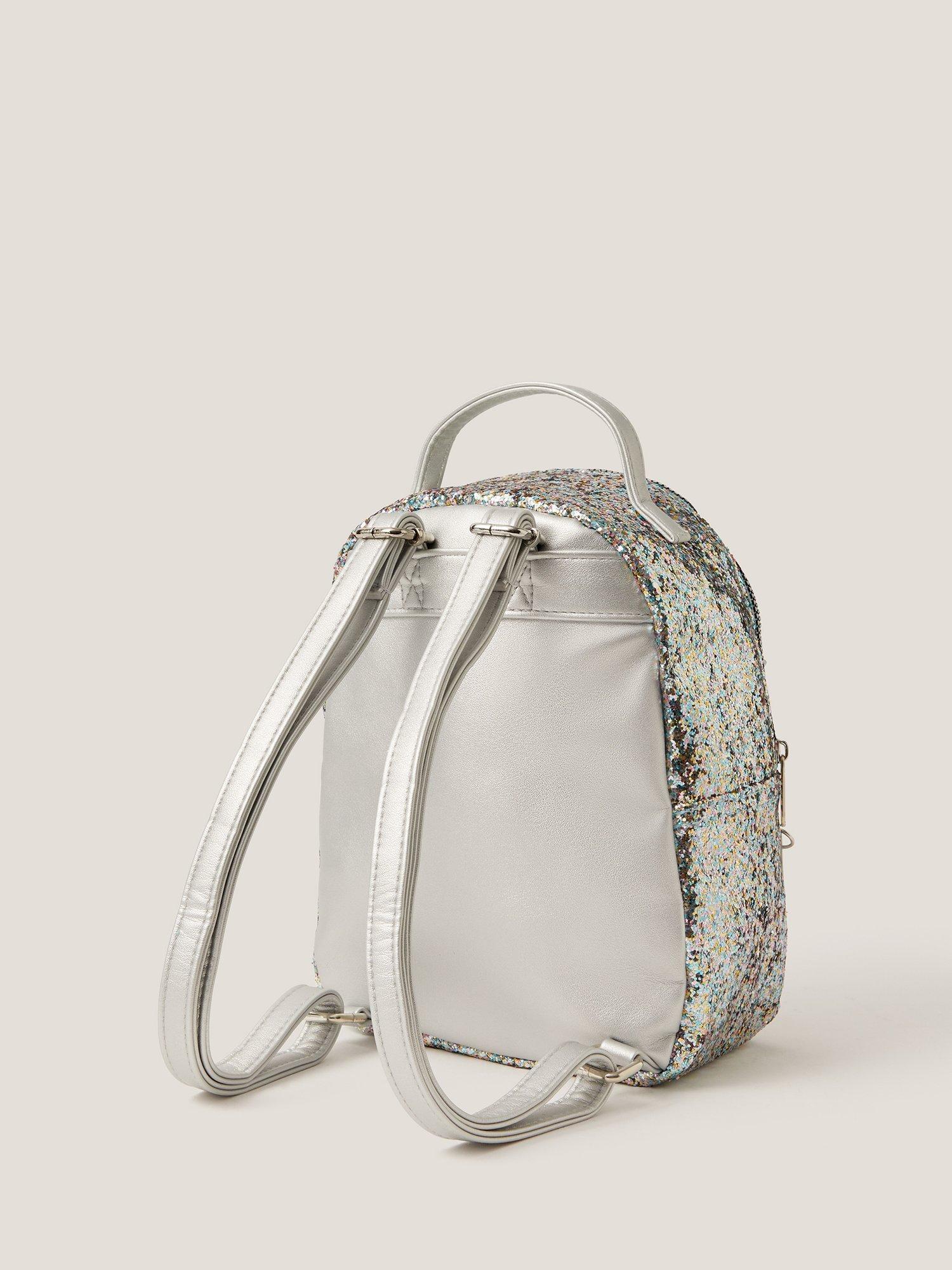 Product image 2 of 4, which shows Monsoon Kids' Glitter Backpack, Blue