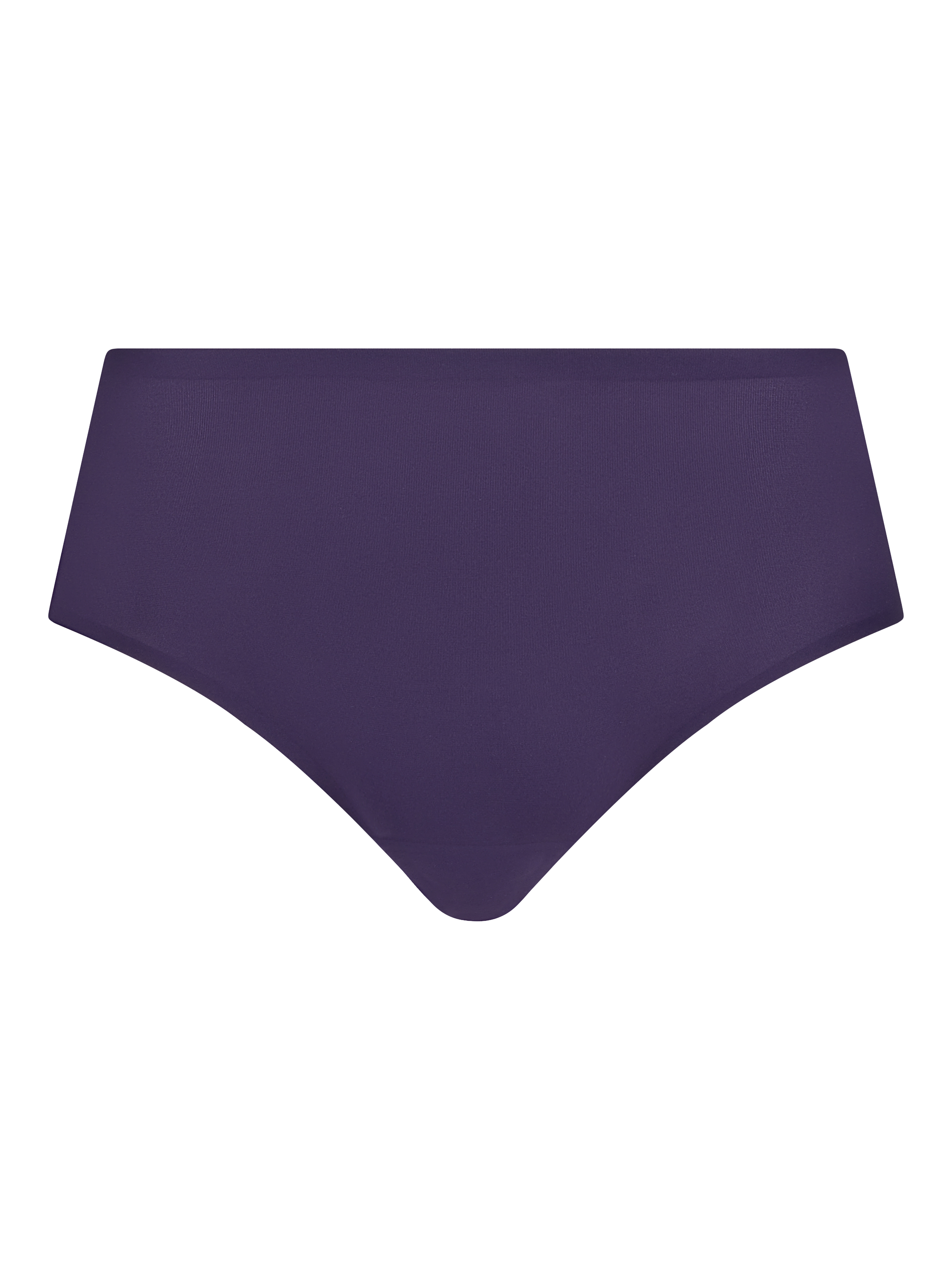 Product image 4 of 4, which shows Chantelle Soft Stretch Hipster Knickers, Fatal Violet, One Size