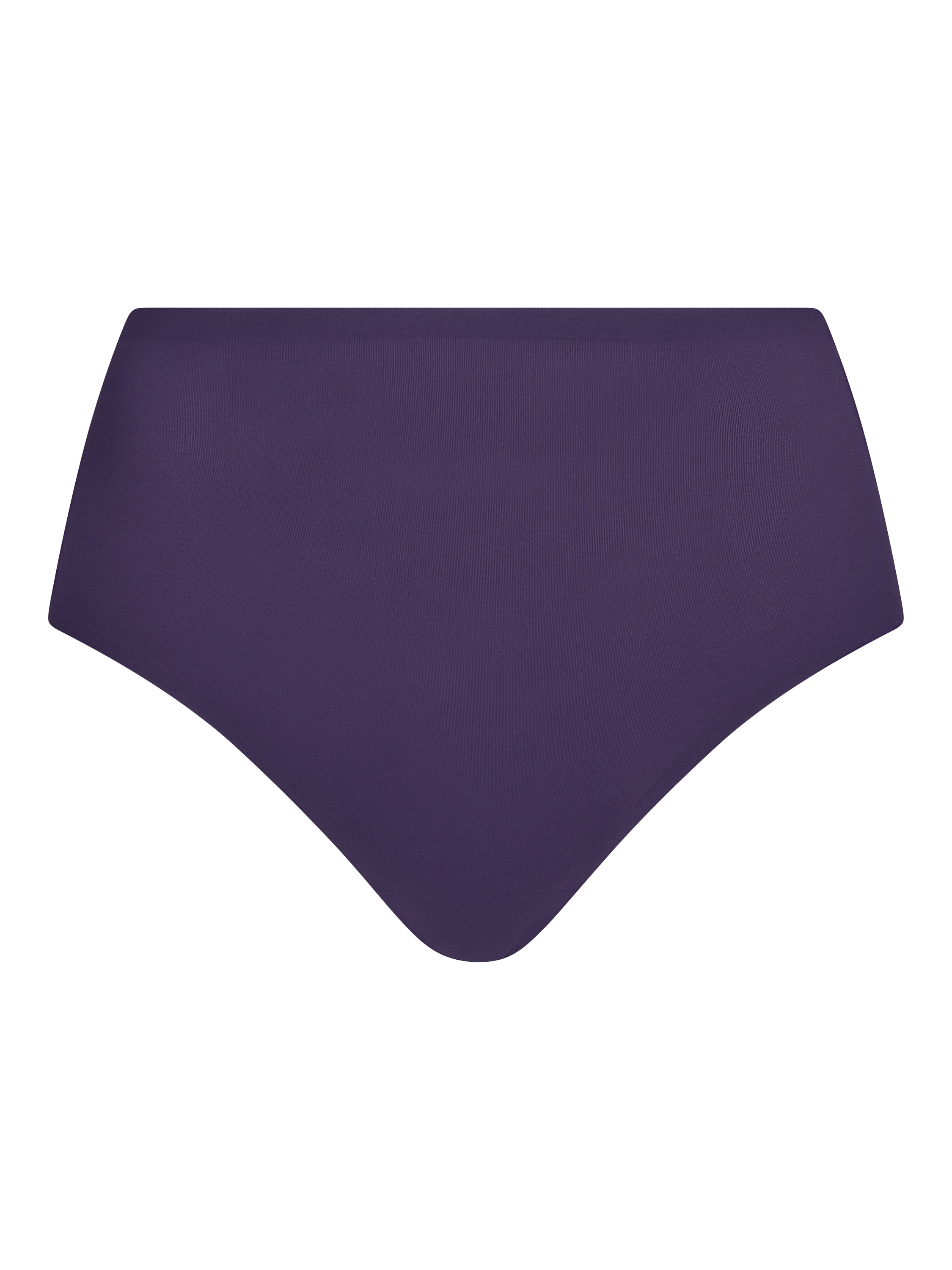 Product image 4 of 4, which shows Chantelle Soft Stretch High Waist String Knickers, Fatal Violet, One Size