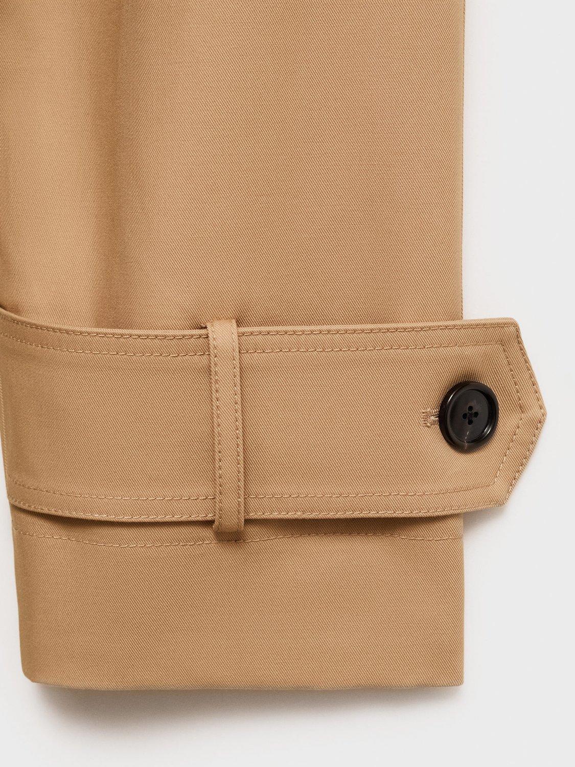 Product image 5 of 8, which shows Mango Tropic Oversized Jacket, Light Beige, L