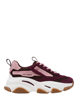 Steve Madden Possession Trainers, Pink/Multi, Pink/Multi