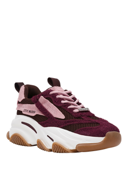 Steve Madden Possession Trainers, Pink/Multi - view 2, Pink/Multi