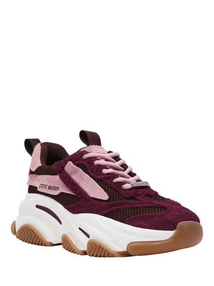 Steve Madden Possession Trainers, Pink/Multi - view 2, Pink/Multi