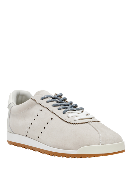 Steve Madden Mirage Suede Trainers, Ice - view 2, Ice