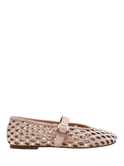 Steve Madded Rerun Ballerina Pumps, Blush, Blush