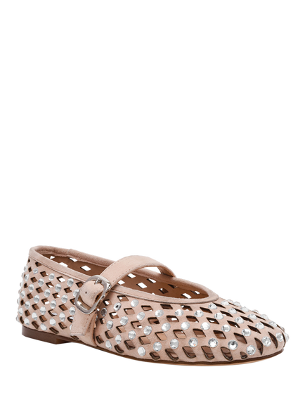 Steve Madded Rerun Ballerina Pumps, Blush - view 2, Blush