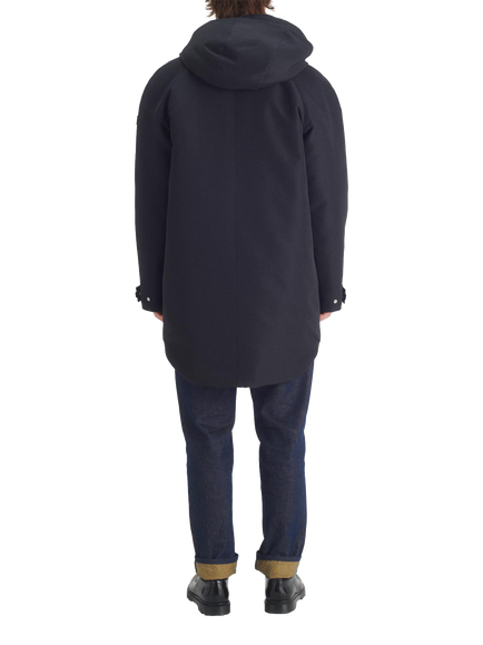 Maison Standards Somerset Oversized Parka Jacket, Black - view 2, Black