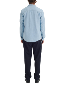 Maison Standards Peter Regular Fit Denim Shirt - view 2, Ultra Bleach