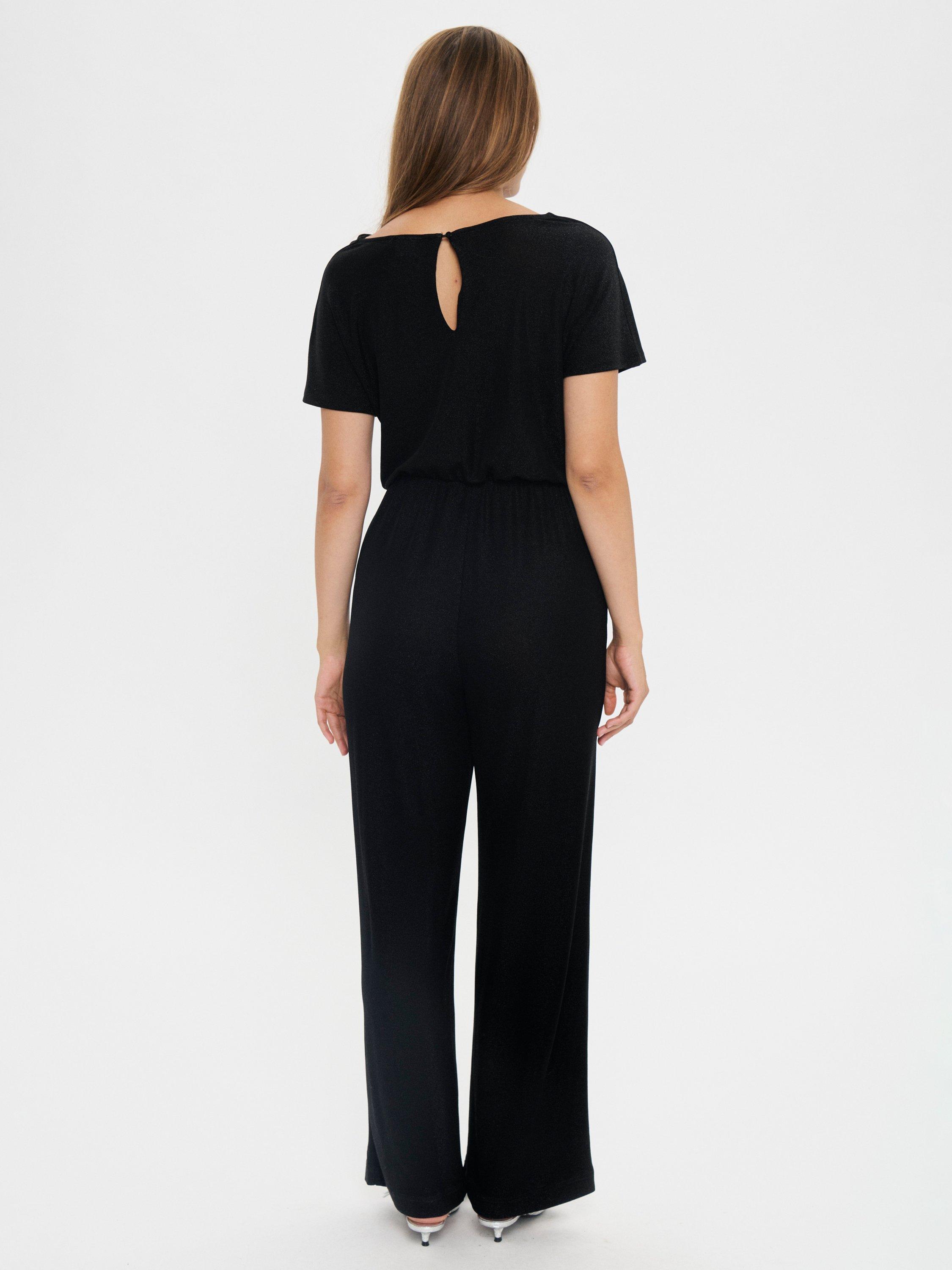 Product image 2 of 6, which shows Saint Tropez Noria Jumpsuit, Black, XS