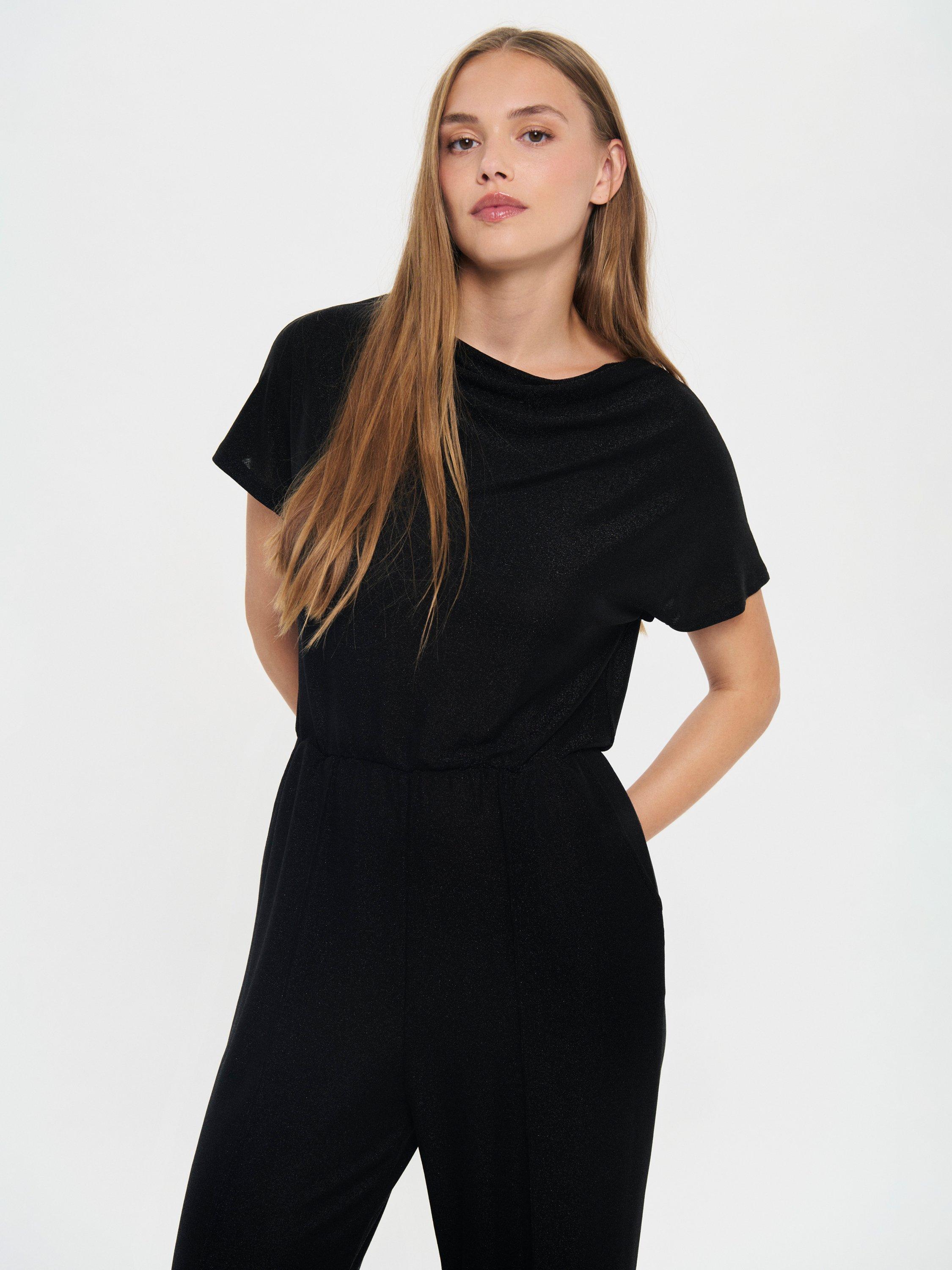 Product image 3 of 6, which shows Saint Tropez Noria Jumpsuit, Black, XS