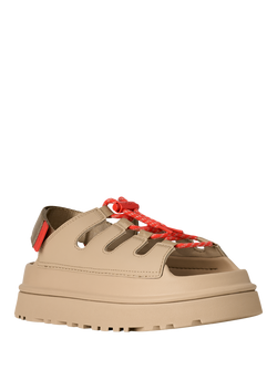 UGG GoldenGlow Toggle Strappy Sandals, Mustard Seed - view 2, Mustard Seed