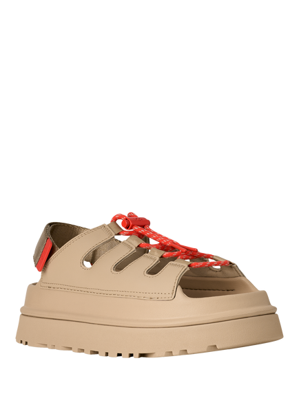UGG GoldenGlow Toggle Strappy Sandals, Mustard Seed - view 2, Mustard Seed