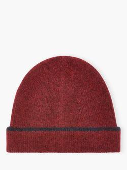 Brora Alpaca Blend Beanie Hat, Hawthorn, Hawthorn