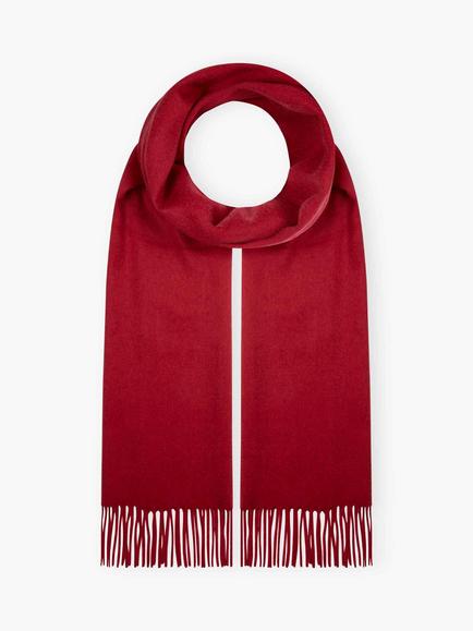 Brora Cashmere Scarf, Garnet, Garnet