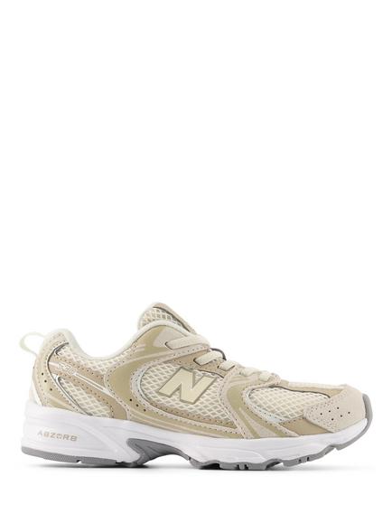 New Balance Kids' 530 Bungee Trainers, Linen/Stone, Linen/Stone