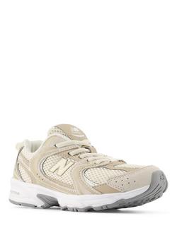 New Balance Kids' 530 Bungee Trainers, Linen/Stone - view 2, Linen/Stone