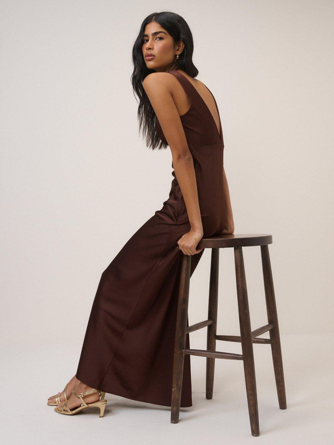 green maxi dress spaghetti strap Zapakasa Women Dark Green Wedding Guest Dress A Line Spaghetti Straps  Wedding Party Dress