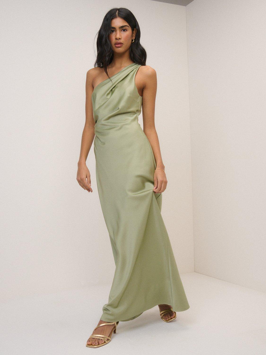 viscose bridesmaid dress Gentryportofino Silk Viscose Long Dress | Burgundy main image 0