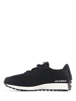 New Balance Kids' 327 Trainers, Black/White - view 2, Black/White