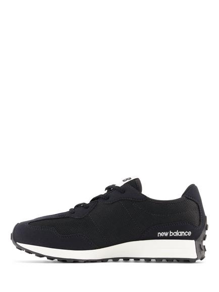 New Balance Kids' 327 Trainers, Black/White - view 2, Black/White