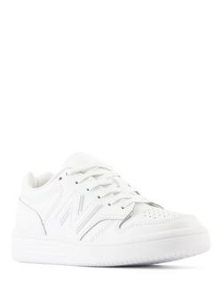 New Balance Kids' 480 Lace Trainers, White - view 2, White