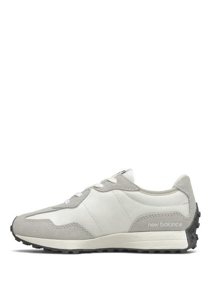New Balance Kids' 327 Lace Trainers, Grey/Multi - view 2, Grey/Multi