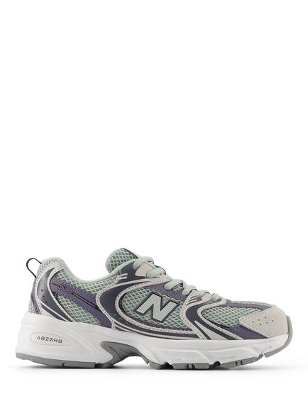 New Balance Kids' 530 Lace Trainers, Grey/Multi, Grey/Multi