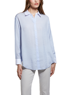 SISLEY Stripe Comfort Fit Shirt, Blue, Blue