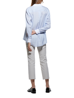 SISLEY Stripe Comfort Fit Shirt, Blue - view 2, Blue