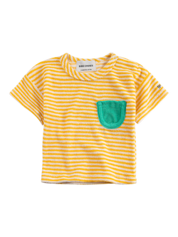 Bobo Choses Baby Stripe T-Shirt, Yellow, Yellow