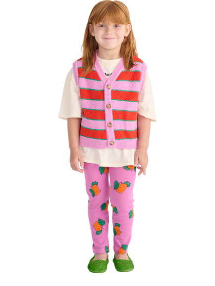 Bobo Choses Tangerine Leggings, Purple, Purple