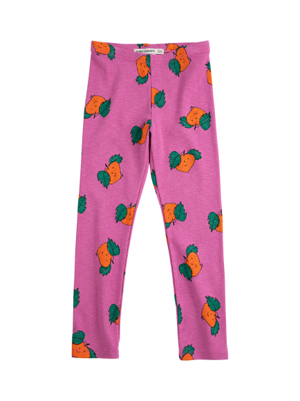 Bobo Choses Tangerine Leggings, Purple - view 2, Purple