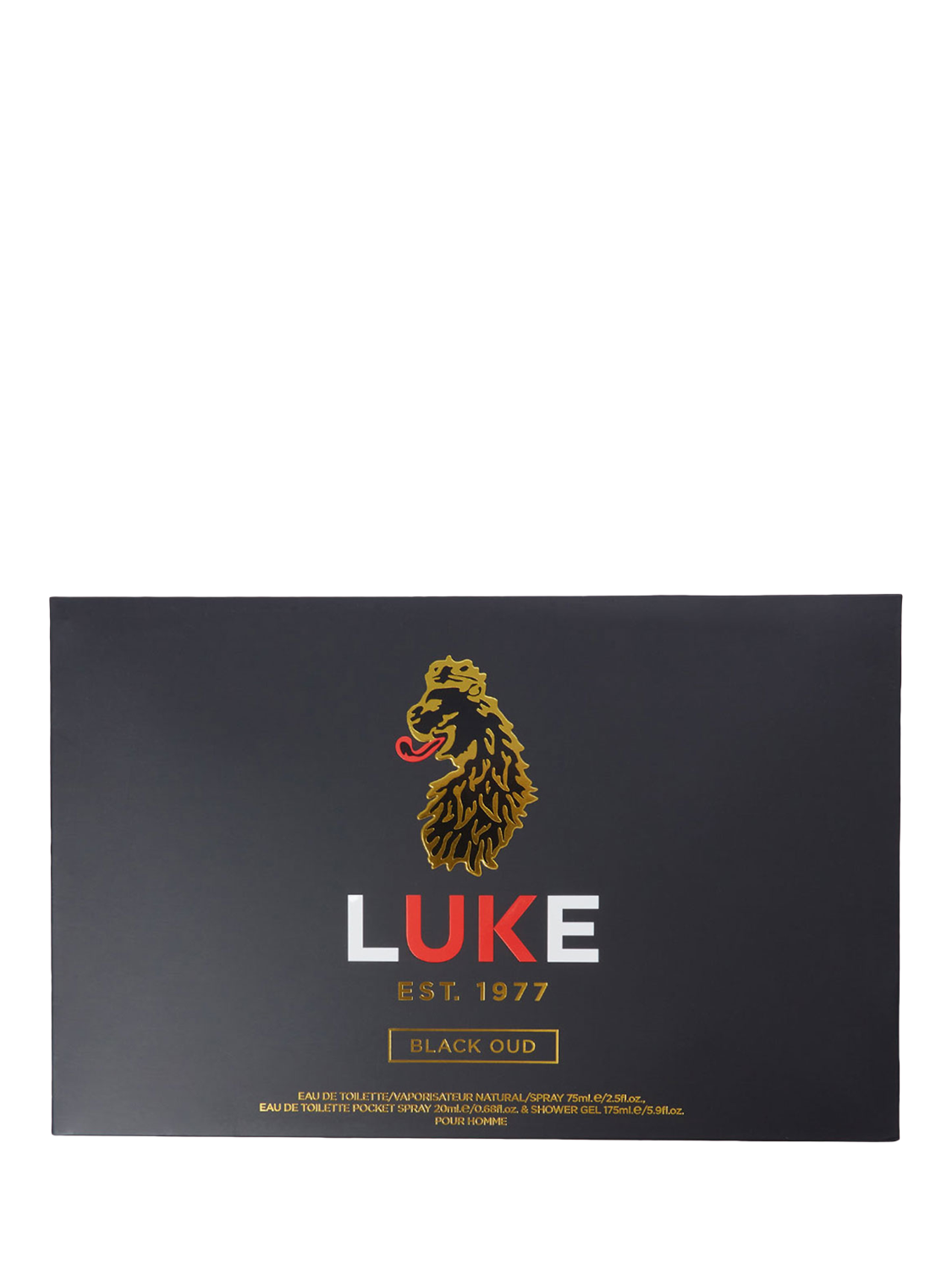 Product image 3 of 3, which shows LUKE 1977 Fragrance 3-Piece Gift Set, Black Oud, One Size