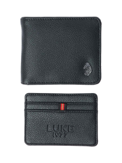 LUKE 1977 New Dover Flap Over Wallet - view 2, Black