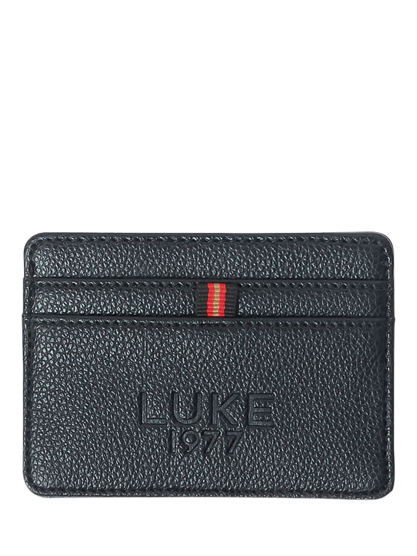 Product image 6 of 11, which shows LUKE 1977 New Dover Flap Over Wallet, Black, One Size