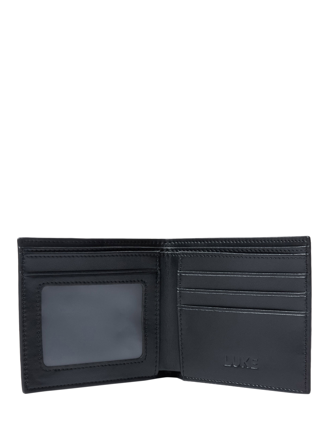 Product image 9 of 11, which shows LUKE 1977 New Dover Flap Over Wallet, Black, One Size