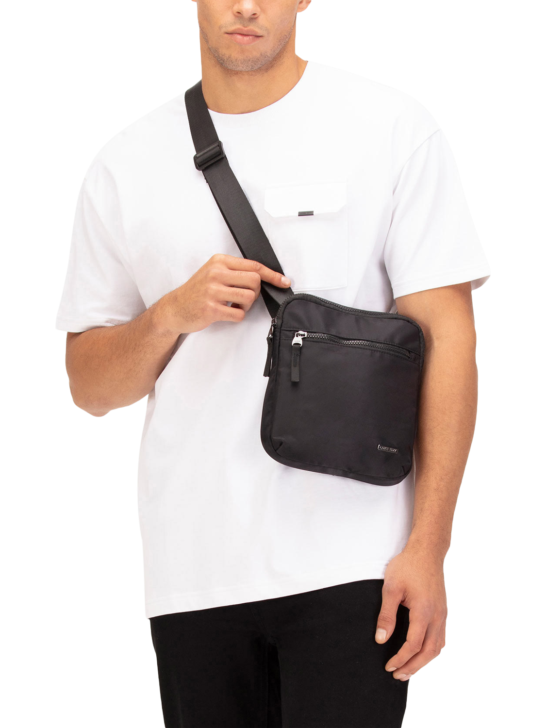 Product image 2 of 4, which shows LUKE 1977 Indeed Crossbody Bag, Black, One Size