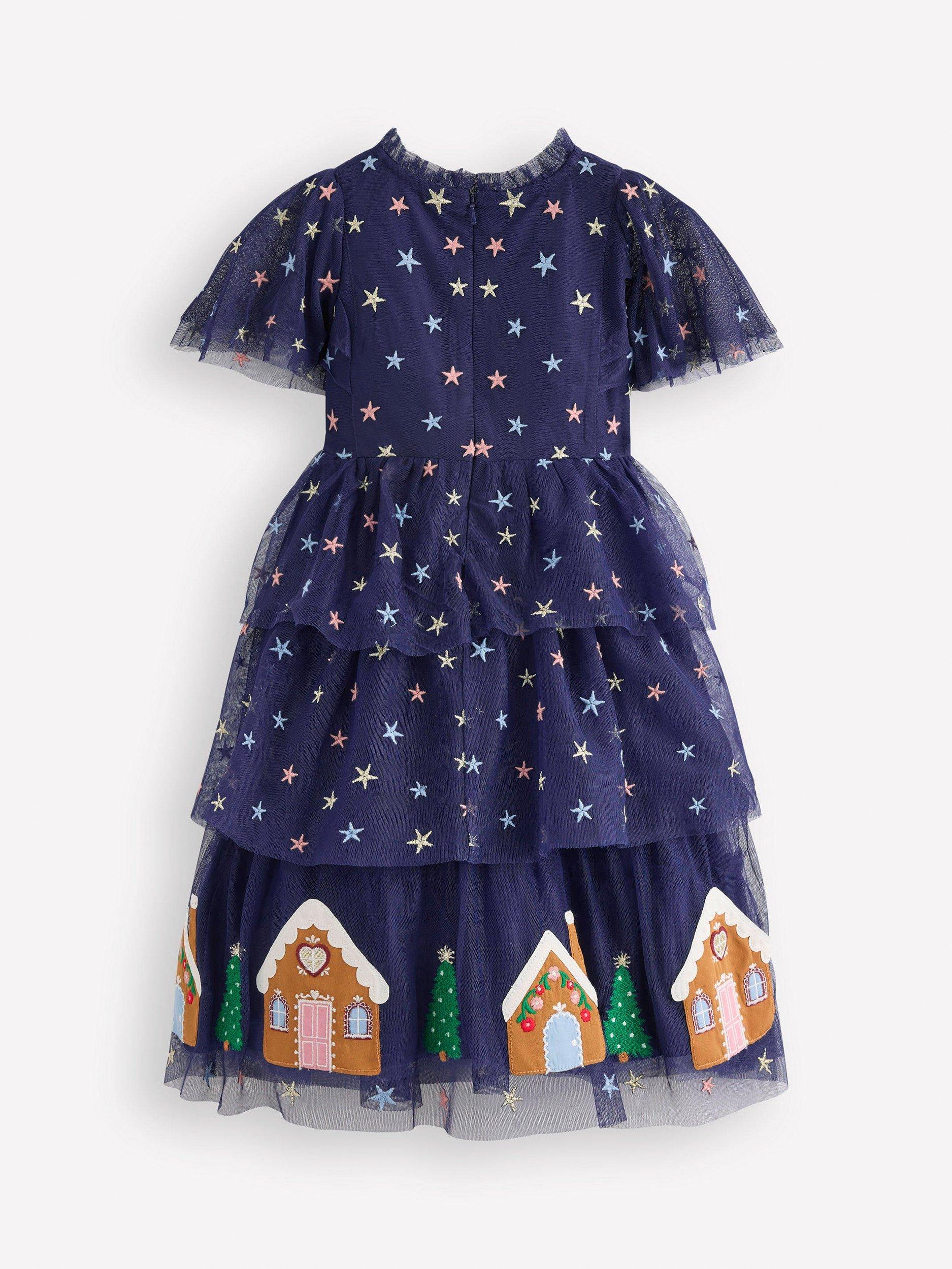 mini boden christmas dress Mini Boden Girls Countdown to Christmas Appliqué Dress main image 0