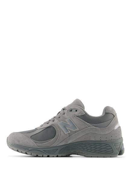 New Balance 2002R Lace Up Trainers, Black - view 2, Slate Grey