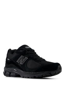 New Balance 2002R Lace Up Trainers, Black - view 2, Black