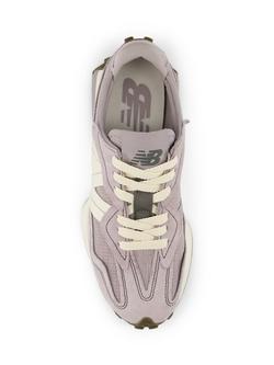 New Balance 327 Retro Running Trainers, Truffle Salt - view 2, Truffle Salt