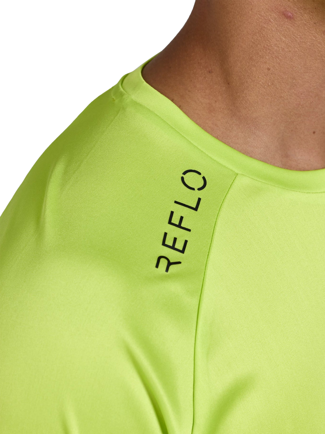 Product image 5 of 6, which shows REFLO Aras T-Shirt, Power Lime, XXXL
