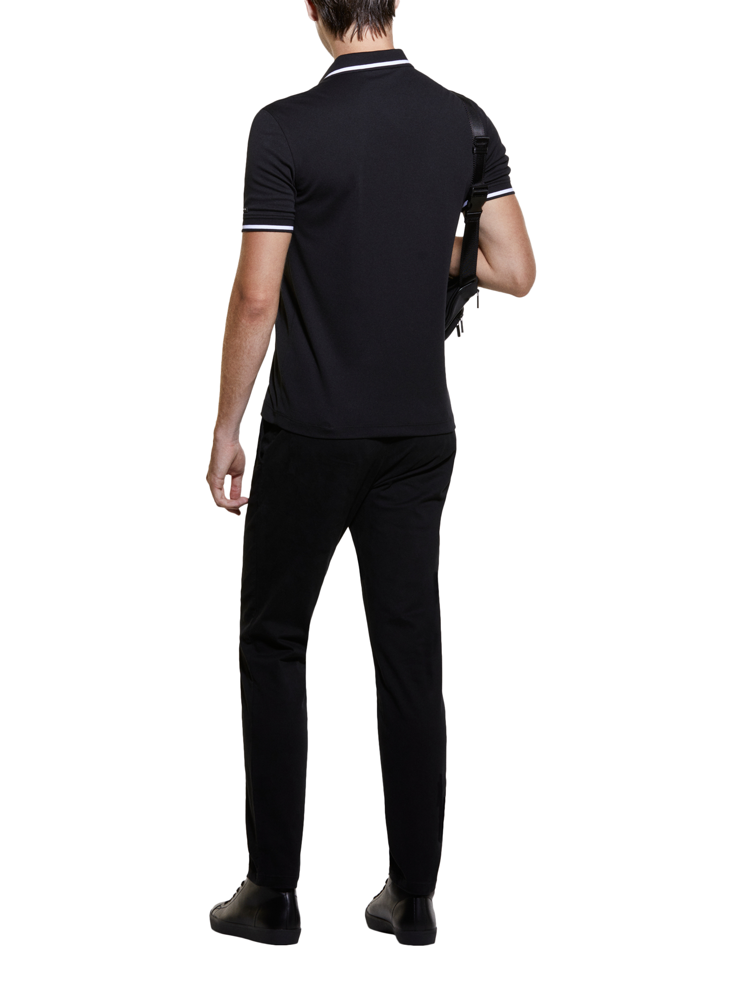 Product image 2 of 5, which shows SISLEY Slim Fit Chinos, Black, 30
