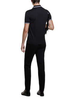 SISLEY Slim Fit Chinos, Black - view 2, Black