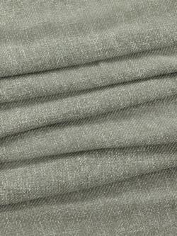 John Lewis Rustic Twill Pair Blackout Lined Pencil Pleat Curtains - view 2, Laurel Green