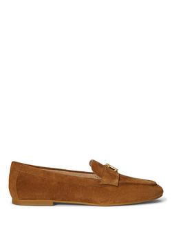 Lauren Ralph Lauren Averi III Suede Loafers, Lauren Tan, Lauren Tan