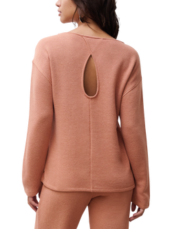 Chantelle Jerry Lounge Top, Camel - view 2, Camel