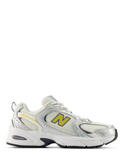 New Balance 530 Lace-Up Trainers, Silver Metallic, Silver Metallic