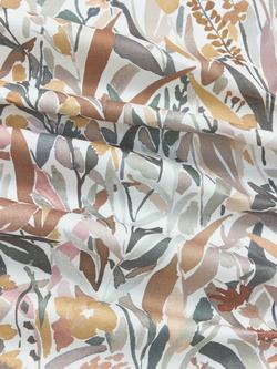 John Lewis Penelope Pair Lined Pencil Pleat Curtains, Plaster - view 2, Plaster